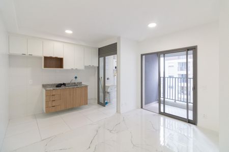 Sala - Cozinha de apartamento para alugar com 2 quartos, 54m² em Vila Sonia, São Paulo