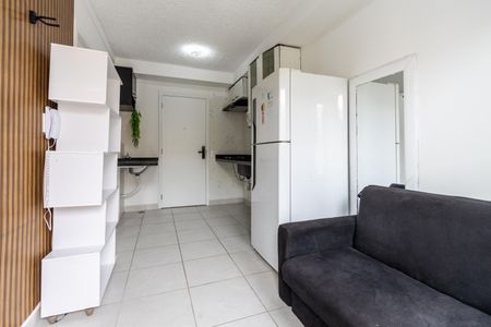 Sala de apartamento para alugar com 1 quarto, 28m² em Bom Retiro, São Paulo