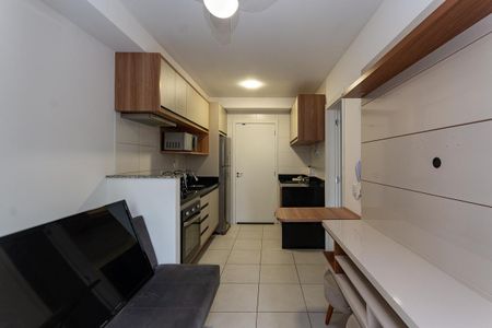 Sala de apartamento para alugar com 1 quarto, 31m² em Vila Romana, São Paulo