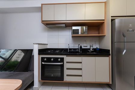 Apartamento para alugar com 31m², 1 quarto e sem vagaCozinha Americana