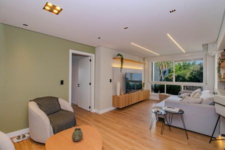 Sala de apartamento à venda com 3 quartos, 100m² em Auxiliadora, Porto Alegre