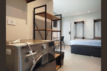 Studio para alugar com 35m², 1 quarto e sem vagaCozinha - Lava e seca