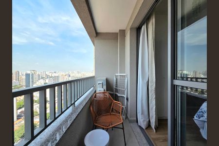 Apartamento para alugar com 25m², 1 quarto e sem vaga Apartamento para alugar com 25m², 1 quarto e sem vagaVaranda
