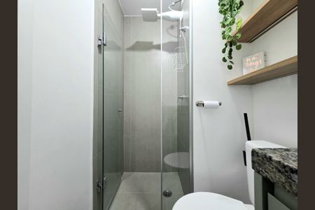 Apartamento para alugar com 25m², 1 quarto e sem vaga Apartamento para alugar com 25m², 1 quarto e sem vagaBanheiro