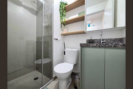 Apartamento para alugar com 25m², 1 quarto e sem vaga Apartamento para alugar com 25m², 1 quarto e sem vagaBanheiro