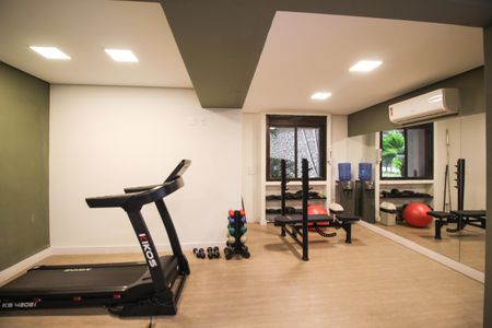 Apartamento para alugar com 156m², 2 quartos e 3 vagasÁrea comum - Academia