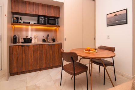 Studio para alugar com 35m², 1 quarto e sem vagaCozinha