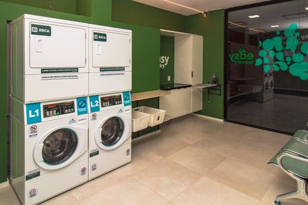 Studio para alugar com 35m², 1 quarto e sem vagaLavanderia