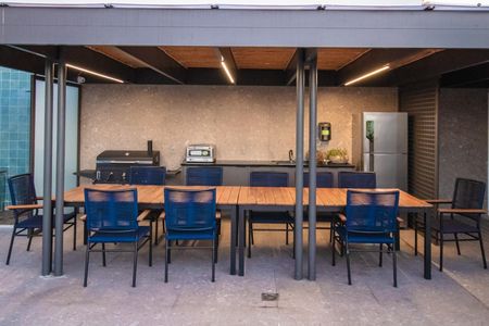 Studio para alugar com 35m², 1 quarto e sem vagaChurrasqueira