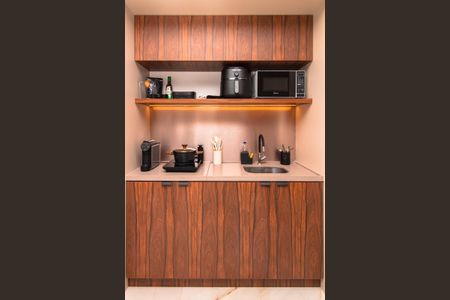 Cozinha de kitnet/studio para alugar com 1 quarto, 35m² em Centro, Rio de Janeiro