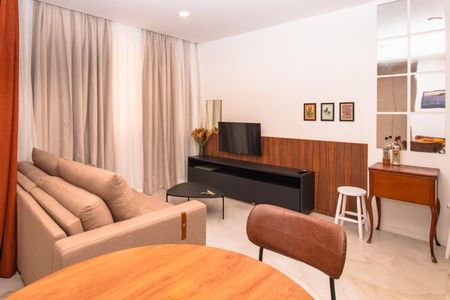 Sala de kitnet/studio para alugar com 1 quarto, 35m² em Centro, Rio de Janeiro