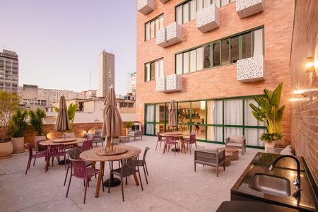 Studio para alugar com 35m², 1 quarto e sem vagaFachada