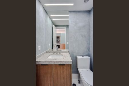 Banheiro de kitnet/studio para alugar com 1 quarto, 25m² em Vila Mariana, São Paulo