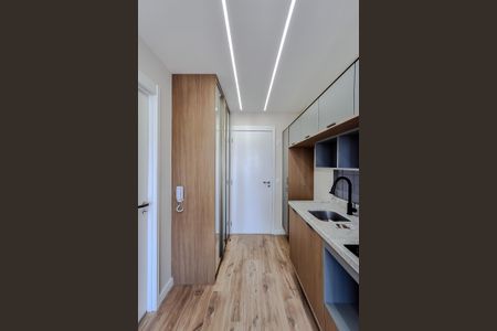 Studio para alugar com 25m², 1 quarto e sem vagaCozinha