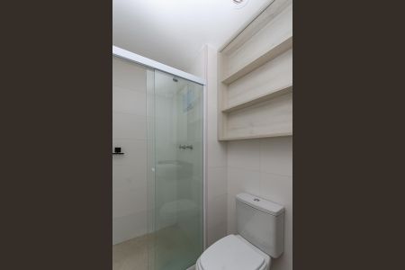 Apartamento para alugar com 40m², 2 quartos e 1 vagaBanheiro do quarto 1 Suíte
