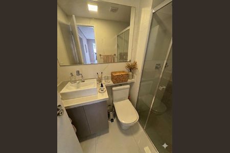 Banheiro de apartamento à venda com 2 quartos, 46m² em Cidade Mãe do Céu, São Paulo