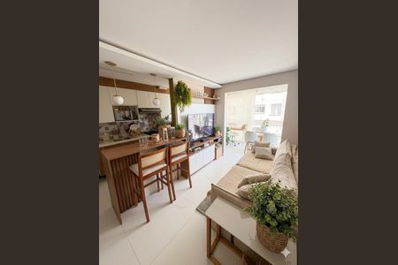 Sala de apartamento à venda com 2 quartos, 46m² em Cidade Mãe do Céu, São Paulo