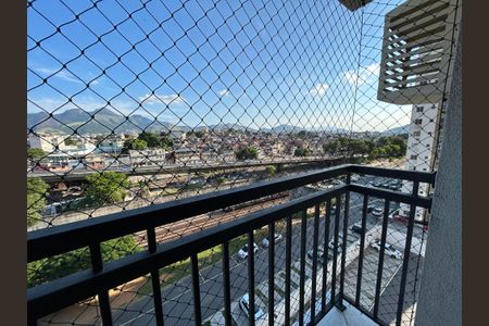 Varanda da sala de apartamento para alugar com 3 quartos, 68m² em Del Castilho, Rio de Janeiro