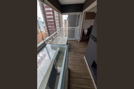 Apartamento para alugar com 38m², 1 quarto e 1 vagaVARANDA