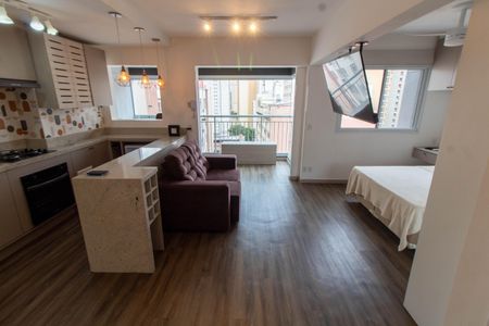 SALA de apartamento para alugar com 1 quarto, 38m² em Centro, Campinas