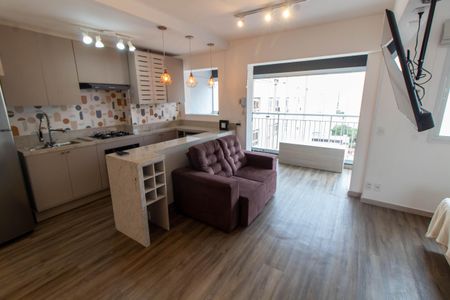 SALA de apartamento para alugar com 1 quarto, 38m² em Centro, Campinas