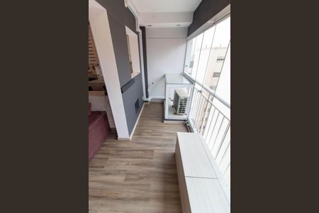 Apartamento para alugar com 38m², 1 quarto e 1 vagaVARANDA