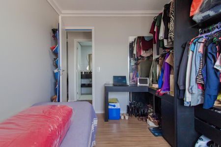 Quarto 1 de apartamento para alugar com 2 quartos, 57m² em Vila Guarani, Mauá