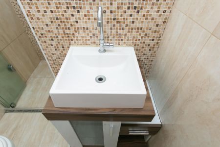 Casa de condomínio para alugar com 65m², 2 quartos e 1 vagaBanheiro 