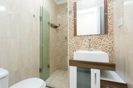 Casa de condomínio para alugar com 65m², 2 quartos e 1 vagaBanheiro 