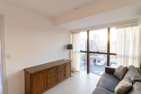 Sala de apartamento para alugar com 1 quarto, 40m² em Petrópolis, Porto Alegre