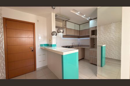 Cozinha de apartamento para alugar com 1 quarto, 38m² em Águas Claras, Brasília