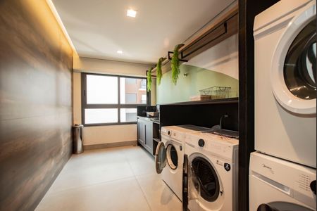 Studio para alugar com 18m², 1 quarto e sem vagaÁrea comum - Lavanderia