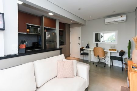 sala de apartamento à venda com 1 quarto, 38m² em Vila Andrade, São Paulo