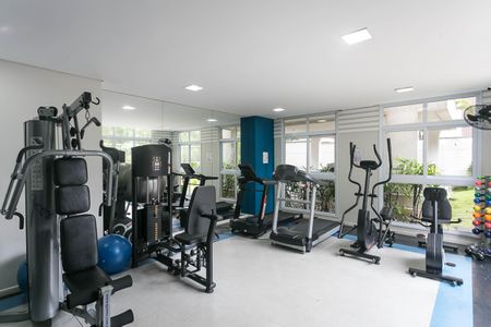 Apartamento à venda com 38m², 1 quarto e 1 vaga Apartamento à venda com 38m², 1 quarto e 1 vagaÁrea comum - Academia