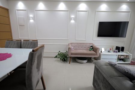 Sala de apartamento à venda com 3 quartos, 72m² em Parque das Nações, Santo André