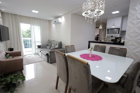 Sala de apartamento à venda com 3 quartos, 72m² em Parque das Nações, Santo André