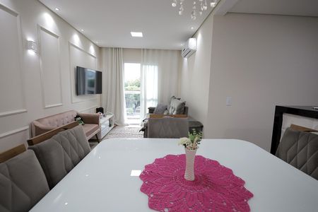 Sala de apartamento à venda com 3 quartos, 72m² em Parque das Nações, Santo André