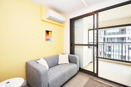 Studio para alugar com 37m², 1 quarto e sem vagasala de estar