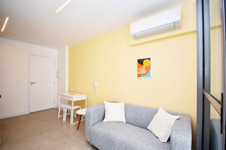 Studio para alugar com 37m², 1 quarto e sem vagasala de estar