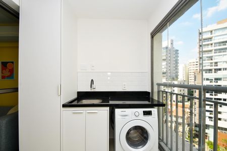 Studio para alugar com 37m², 1 quarto e sem vagalavanderia