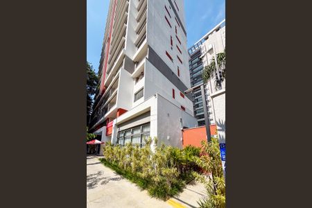 Studio para alugar com 37m², 1 quarto e sem vagafachada do predio