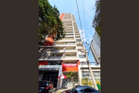 Studio para alugar com 37m², 1 quarto e sem vagafachada do predio
