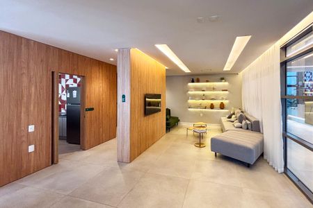Studio para alugar com 37m², 1 quarto e sem vagasala de festa