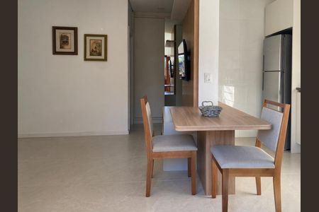 Cozinha de casa para alugar com 1 quarto, 26m² em Santa Monica, Florianópolis
