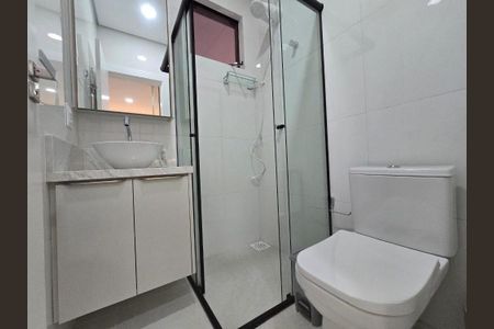 Banheiro 1 de casa para alugar com 1 quarto, 26m² em Santa Monica, Florianópolis