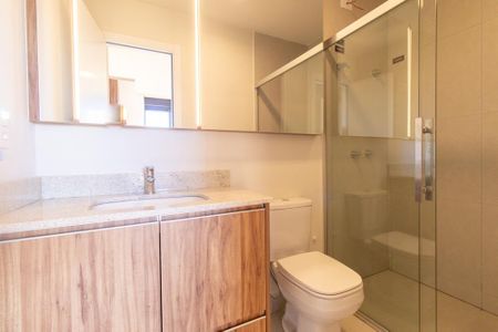 Apartamento para alugar com 55m², 2 quartos e 1 vagaBanheiro da Suíte