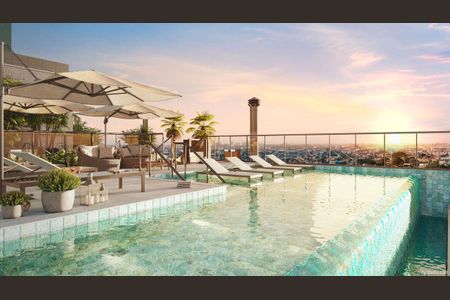 Apartamento para alugar com 55m², 2 quartos e 1 vagaÁrea comum - Piscina