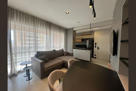 Apartamento para alugar com 55m², 1 quarto e 1 vagaSala