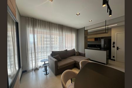 Apartamento para alugar com 55m², 1 quarto e 1 vagaSala