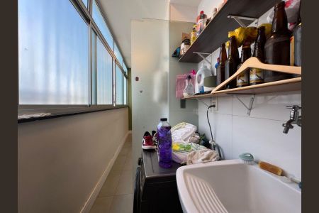 Área de Serviço de apartamento para alugar com 3 quartos, 95m² em Cidade Nova, Belo Horizonte